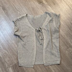 Women's Beige Knit Sweater